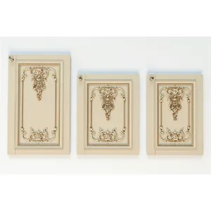 Luxury french wall accents panel from solid oak